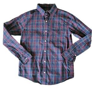 Janie And Jack Boy's Plaid Button-up Shirt